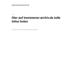 tremmener-archiv.de