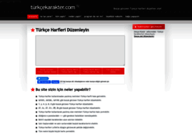 turkcekarakter.com