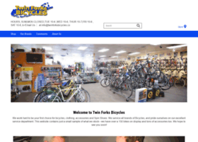 twinforksbicycles.com