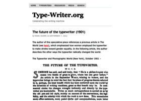 type-writer.org