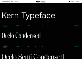 typefaces.pizza