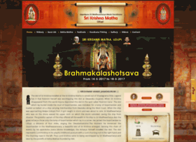 udupisrikrishnamatha.org