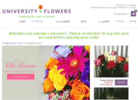 university-flowers.net