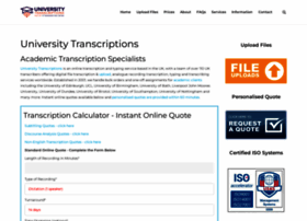 universitytranscriptions.co.uk