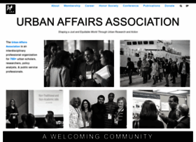 urbanaffairsassociation.org