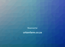 urbanfarm.co.za