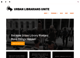 urbanlibrariansunite.org