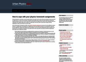 urbanphysics2013.org