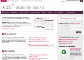 usability.coi.gov.uk