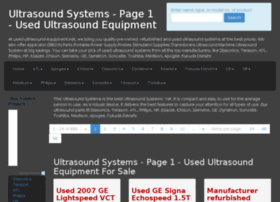 used-ultrasound-equipment.net