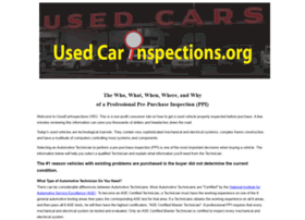usedcarinspections.org