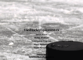usedhockeyequipment.ca