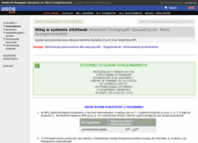 usosweb.aps.edu.pl
