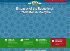 uzbekembassy.com.my