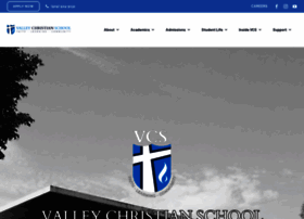 valleychristianschool.org