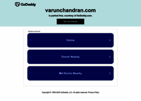 varunchandran.com