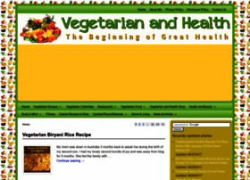 vegetarianandhealth.com