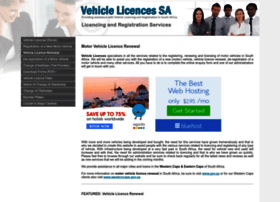 vehiclelicences-sa.co.za