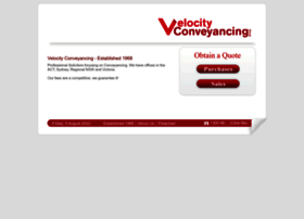 velocityconveyancing.com.au