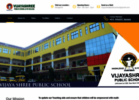 vijayashreepublicschool.com