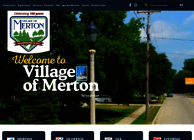villageofmerton.com