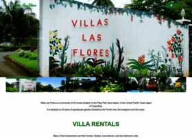 villaslasfloresrentals.com