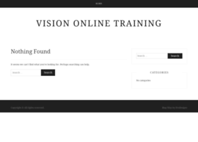 visiononlinetraining.com