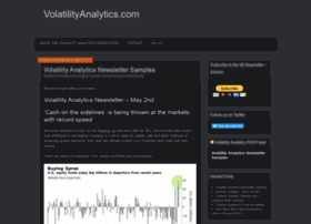 volatilityanalytics.com