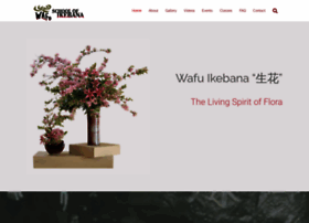 wafu-ikebana.org