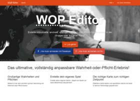 wahrheit-oder-pflicht-editor.de