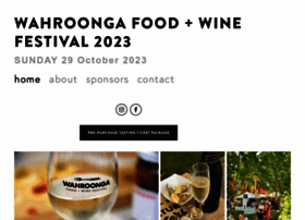 wahroongafoodandwinefestival.com.au