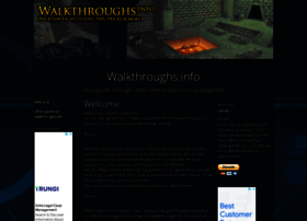 walkthroughs.info