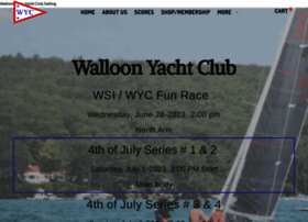 walloonyachtclub.org