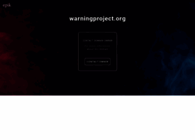warningproject.org