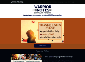 warriornotesschool.com