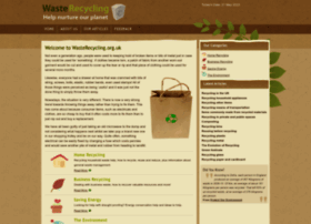 wasterecycling.org.uk