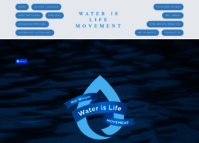 waterislifemovement.com