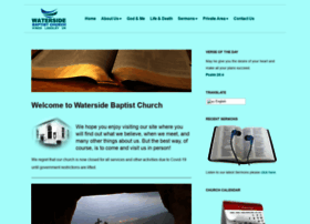 watersidebaptistchurch.org