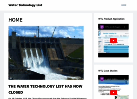 watertechnologylist.co.uk