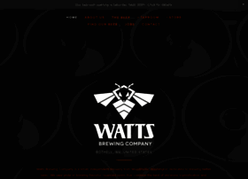 wattsbrewingcompany.com