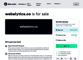 webalytics.co