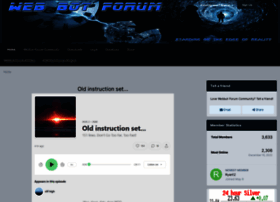 webbotforum.com