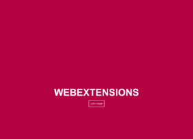 webextensions.tech