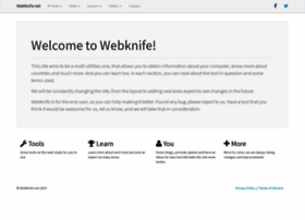 webknife.net