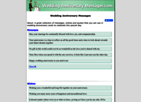 weddinganniversarymessages.com