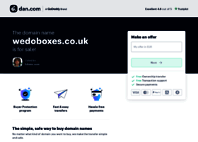 wedoboxes.co.uk