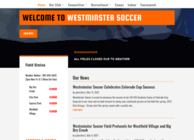 westminstersoccer.net