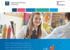 westoncollegeteachingschool.org.uk