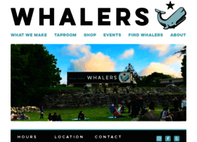 whalersbrewing.com