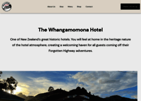 whangamomonahotel.co.nz